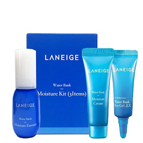 Laneige,LaneigeWaterBank,เซ็ตบำรุงผิวสูตรลาเนจ,เซ็ตบำรุงผิว,Laneige Water Bank Moisture Kit (3 Items),ลาเนจ ตัวไหนดี ,ลาเนจ ราคา