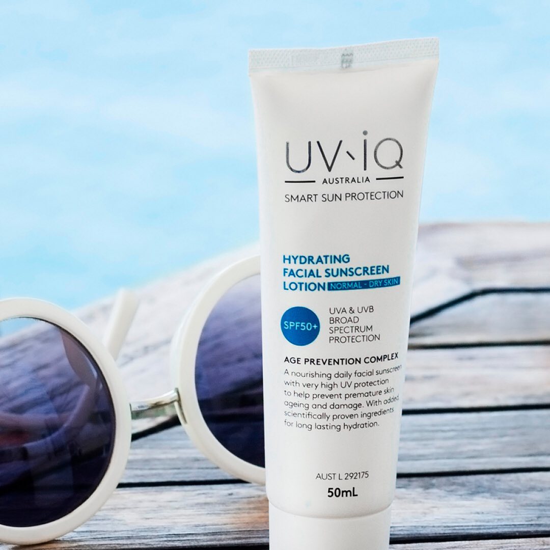 UV-iQ Hydrating Facial Sunscreen Lotion SPF50+ for Normal/Dry Skin 50ml