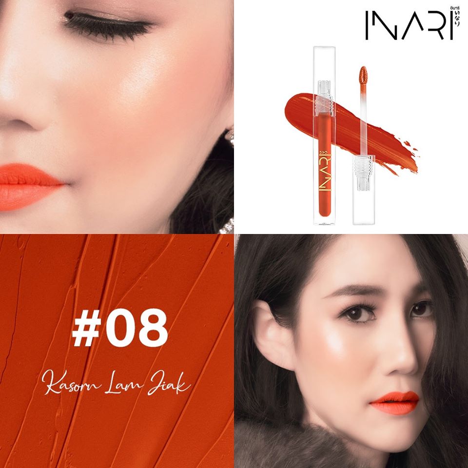 Inari, Inari Lip And Cheek, Inari เกสรลำเจียก, ลิปสติกเนื้อกำมะหยี่, Inari 2in1, Inari รีวิว, inari ซื้อที่ไหน, Inari ขาย, Inari ลิปสติก