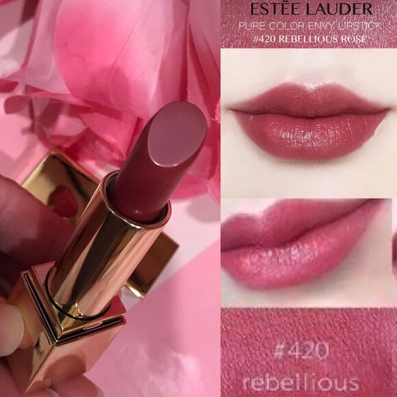 ESTEE LAUDER,ESTEE LAUDER Pure Color Envy,ESTEE LAUDER Pure Color Envy Sculpting Lipstick,ESTEE LAUDER Pure Color Envy Sculpting Lipstick ราคา,ESTEE LAUDER Pure Color Envy Sculpting Lipstick รีวิว,ESTEE LAUDER Pure Color Envy Sculpting Lipstick 420 Rebellious Rose ,ESTEE LAUDER Pure Color Envy Sculpting Lipstick 420 Rebellious Rose รีวิว ,