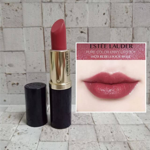 ESTEE LAUDER,ESTEE LAUDER Pure Color Envy,ESTEE LAUDER Pure Color Envy Sculpting Lipstick,ESTEE LAUDER Pure Color Envy Sculpting Lipstick ราคา,ESTEE LAUDER Pure Color Envy Sculpting Lipstick รีวิว,ESTEE LAUDER Pure Color Envy Sculpting Lipstick 420 Rebellious Rose ,ESTEE LAUDER Pure Color Envy Sculpting Lipstick 420 Rebellious Rose รีวิว ,