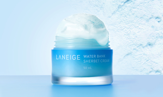 Laneige, Laneige Water Bank, Laneige Water Bank Sherbet Cream, Laneige Water Bank Sherbet Cream 50ml, Laneige Water Bank Sherbet Cream รีวิว, ครีมบำรุงผิวหน้า, เนื้อเชอร์เบท, ครีม Laneige