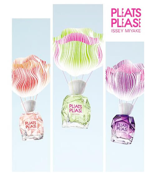 Issey Miyake Pleats Please Eau De Parfum พลีท พลีส ร่ายมนตราสะกดอารมณ์อีกครั้งในรูปแบบของ โอ เดอ ปาร์ฟัง ตามคำอธิบายของโอเรเลียน กุยชารด์ (Aurélien Guichard) ผู้ออกแบบกลิ่นที่ว่า “Pleats Please Eau de Parfum ให้ความรู้สึกเสมือนได้ขบฟันลงไปลิ้มรสมาการ็องไวโอเล็ต”