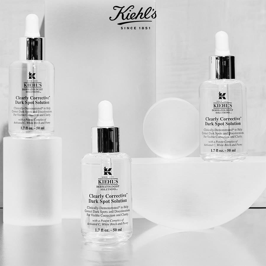 KIEHL'S Clearly Corrective Dark Spot Solution 15ml เซรั่มลดเลือนจุดด่างดำ ช่วยปรับสีผิวให้สม่ำเสมอเรียบเนียนและขจัดจุดด่างดำได้อย่างมีประสิทธิภาพ