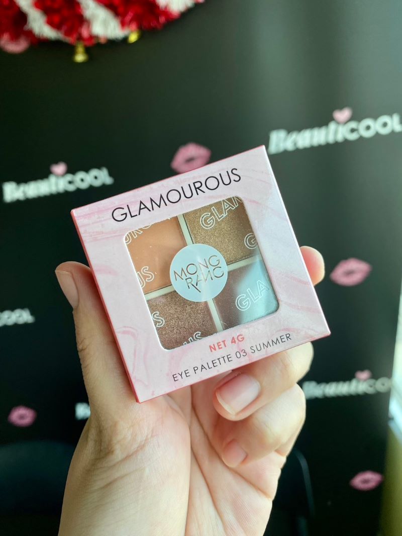 Mongrang Glamorous Eye Palette #03 Summer 4g. , มองแรง , Mongrang , พาเลท มองแรง , อายแชโดว์ มองแรง