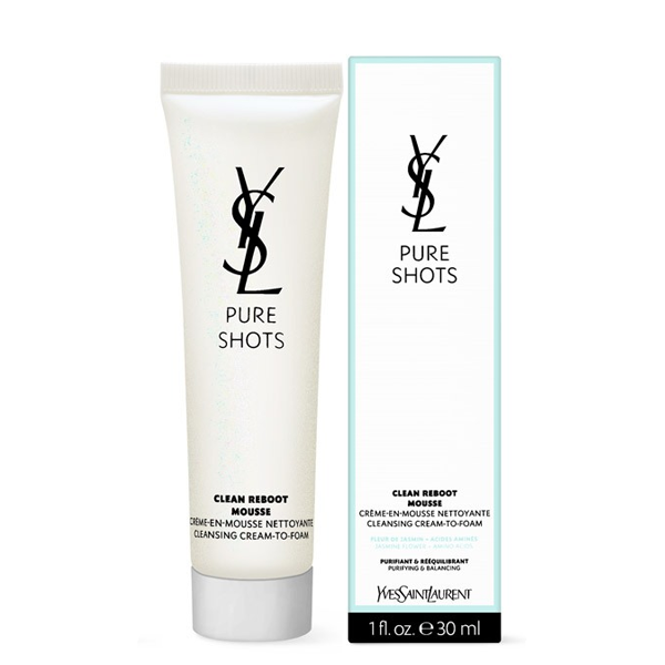 Yves Saint Laurent Pure Shots Clean Reboot mousse Cleaners 30ml 