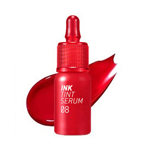 PERIPERA Ink Tint Serum #08 Yes Or Red 4g ลิปทินท์เซรั่ม ให้ปากแวววาว อวบอิ่ม มอบความชุ่มชื่นแก่ริมฝีปาก ไม่หนียวเหนอะหนะ สีสันสดใส ติดทนนาน