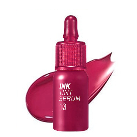 PERIPERA Ink Tint Serum #10 So Raspberry 4g ลิปทินท์เซรั่ม ให้ปากแวววาว อวบอิ่ม มอบความชุ่มชื่นแก่ริมฝีปาก ไม่หนียวเหนอะหนะ สีสันสดใส ติดทนนาน